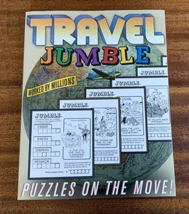 Travel Jumble® Book: Puzzles on the Move! (Jumbles®) New Unworked - Imagen 1 de 2
