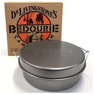 Bedourie Camp Oven - 12 Inch Large - Australian Made Spun steel oven with lid - Picture 1 of 9
