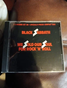 Black Sabath - We Sold Our Souls for Rock N Roll CD 1976 EXCELLENT BMG Ozzy Fast - Picture 1 of 6