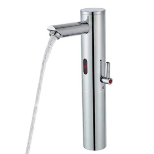 Automatic Touchless Bathroom Sink Faucet Tall Body Motion Activated Sensor Ha... - Picture 1 of 7