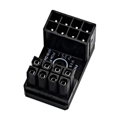 2X(Grafikkarten-Netzteiladapter,  180°, GPU-Netzteil-Steuerungsanschl5936 - Bild 1 von 4