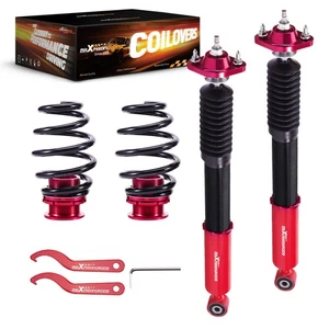 Rear Coilovers for BMW 3 Series E46 Cabriolet Convertible 2000-2005 Shock Spring - Picture 1 of 9