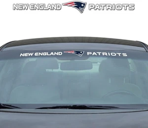 New England Patriots Decal 35x4 Windshield Style - Picture 1 of 1