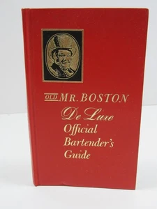 Vintage Drink Mix Book Old Mr Boston De Luxe Official Bartender's Guide 1963 #BS - Picture 1 of 5