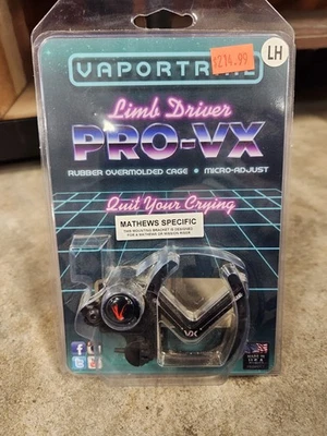 Vaportrail Pro-VX limb driven arrow rest, LH, Mathews specific mount - Image 1 of 2