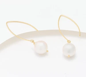 Honora Ohrhänger vergoldet Sterlingsilber 925 Zuchtperlen Draht - Bild 1 von 2