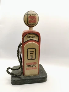 Pacific Gas Pump Decor Wood Retro - Picture 1 of 8