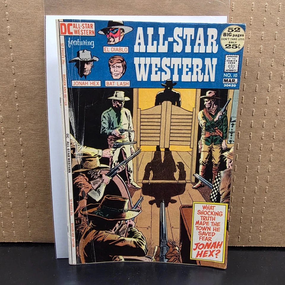 All-Star Western #10 Primera aparición de Jonah Hex DC Comics 1972 DeZúñiga Foto 1 de 4