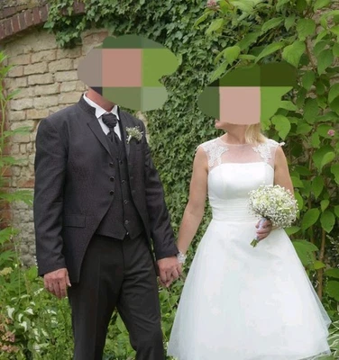 Hochzeitsanzug in Braun Gr. 52  / 182-94 - Bild 1 von 4