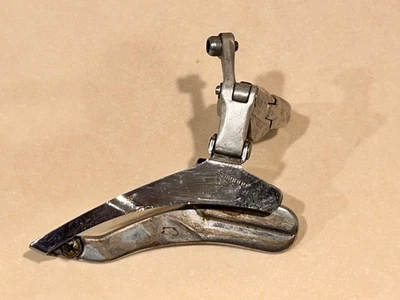 Vintage Shimano Deore FD-MT60 Front Derailleur 28.6mm Japan MTB Bike Part Silver - Image 1 of 4