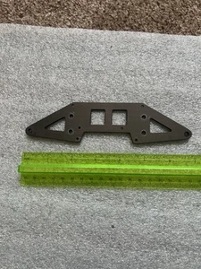 Trinity Evo 10 10SS 1/10 Pan Car Front End EVO201 Black Front Axle Plate #2 - Picture 1 of 12