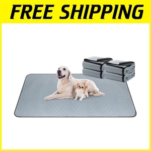 XL Washable Puppy Pads Non-Slip Bottom 4 Pack - Picture 1 of 9