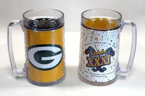 Tazas térmicas Green Bay Packers Insulted Super Bowl XXXI 1997 - Juego de 2 - Imagen 1 de 9