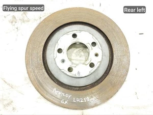 Brake Disc Bentley CONTINENTAL FLYING SPUR 2012 Left Rear - Picture 1 of 9