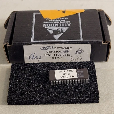 FCI 7200 KDU Ver. 5.0 Firmware Chip Honeywell Fire Control Instruments - Image 1 of 4