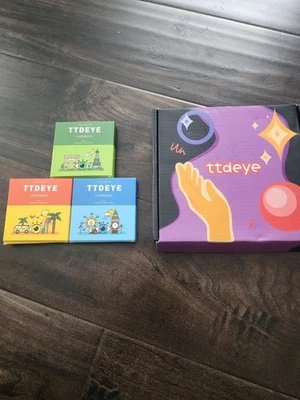 TTDeye Tres Pares De Contactos Nuevos Tres Colores Caducan 2029 Foto 1 de 4