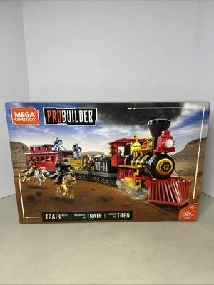 New Mega Construx Probuilder TRAIN HEIST (FVR42) 1329 Pcs Ages 10+ - Image 1 of 4