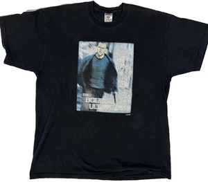 Vintage Y2K Matt Damon The Bourne Ultimatum T-Shirt XL faded Movie Promo - Bild 1 von 3