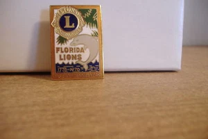 ~1776 - 1976 U.S. BICENTENNIAL YEAR.~FLORIDA LIONS PIN~ - Picture 1 of 2