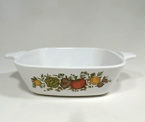 Vintage Corning Ware Spice of Life P-41-B Mini 5" Casserole Dish 1 3/4 Cup - Picture 1 of 5