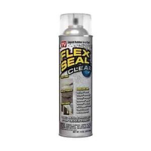 Flex Seal Liquid Rubber Sealant Coating 14 Oz. Spray Paint Clear color - FSCL20