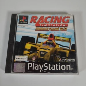 Racing Simulation Monaco Grand Prix Playstation PS1 Game Manual PAL See Descript - Picture 1 of 7