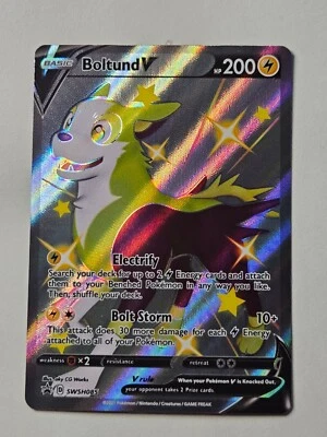 Boltund V - SWSH085 - SWSH: Sword & Shield Promo Cards - Pokemon TCG - NM - HOLO - Image 1 of 2