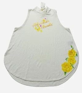 Disney Parks Belle Adventure Awaits Mock Neck Tank Top Women’s X-Large XL Cream - Picture 1 of 5