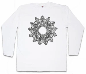 CAMISETA DE MANGA LARGA ESTRELLA AZTECA Signo Indios Cultura Maya Religión - Imagen 1 de 1