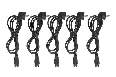 5x Mickey Mouse Kaltgerätekabel Monitor Netzkabel PC Stromkabel Schuko Stecker S - Bild 1 von 2
