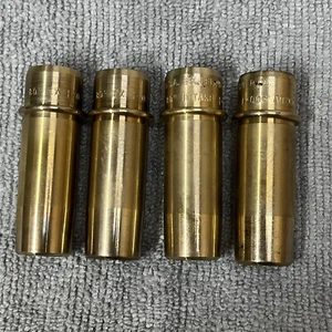 4 “Rowe” Brass +004 For Harley Davidson 80”Valve guide intake/exhaust - Picture 1 of 19