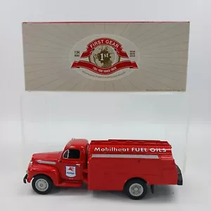 2009 First Gear 1:34 Ford Tanker Truck 1951 Mobil Gas Red 19-3789 NIB - Picture 1 of 19