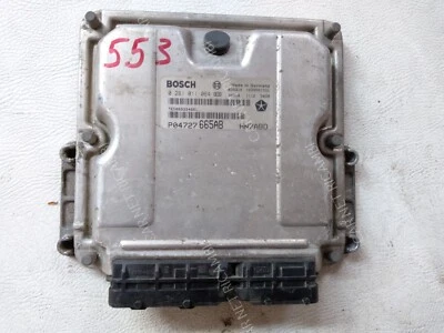 P04727665AB CENTRALINA MOTORE CHRYSLER VOYAGER IV RG 2.5 CRD 105KW 0281011064 - Immagine 1 di 4