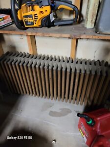 Antique Cast Iron Radiator Heater for Hot Water Systems Vintage