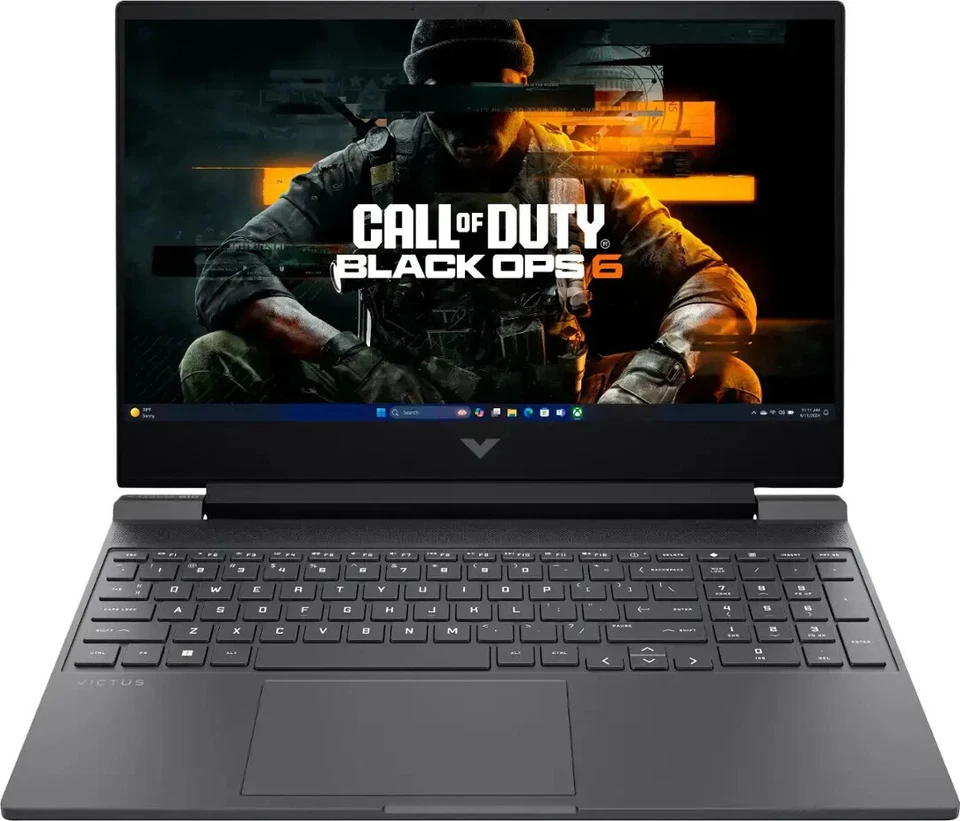 🔥 HP Victus 15.6" AMD Ryzen5/8GB/512GB/Radeon RX6550M Gaming Laptop 15-fb2063dx - Image 1 of 4