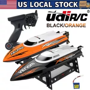 25+KM/H High Speed RC Boat for Lakes and Pools 2.4GHz Remote Control Toy Gift US - Picture 1 of 16