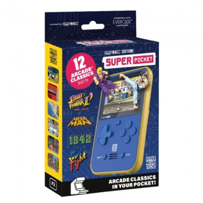 Evercade Capcom Super Pocket Portable Console