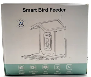 Waterproof Ultra Wide HD Photo Smart Bird Feeder With AI Bird Recognition - Picture 1 of 7