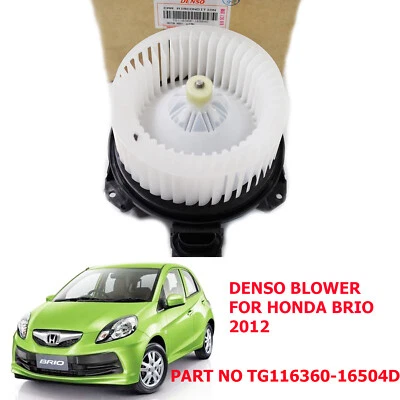 1pc DENSO BLOWER MOTOR No TG116360-16504D FOR HONDA BRIO 2012 - Image 1 of 4