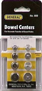 General 888 8 Piece Dowel Center Set - Picture 1 of 1