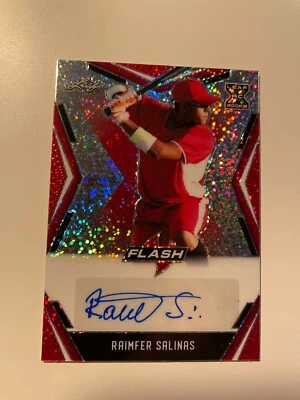 2020 Leaf Flash RED 1/5 Raimfer Salinas #BA-RS2 Auto 03 - Image 1 of 2
