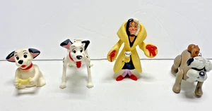 90's McDonalds Disney 101 Dalmatians Toy Lot Of 4 Pongo Lucky Cruella Deville - Picture 1 of 10