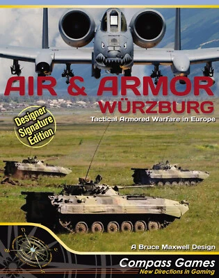 Compass Games Air & Armor: Würzburg, Operational Armored Warfare In Europe NISW - Image 1 of 3