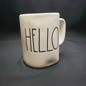 Rae Dunn  HELLO Mug Coffee Tea Mug LL Artisan Collection by Magenta - Picture 1 of 4