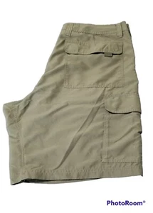 Magellan Round Rock Herren Größe 38 grün Cargo Nylon Shorts 10" Schrittlänge 100 % Poly - Bild 1 von 11