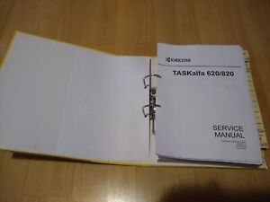 Kyocera Taskalfa 620/820 - Service-Manual - Englisch + Part-List + Finisher
