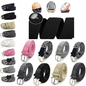 Cinturón elástico de tela trenzado para mujer GOGO Br 25 mm cinturón elástico extensible - Imagen 1 de 13