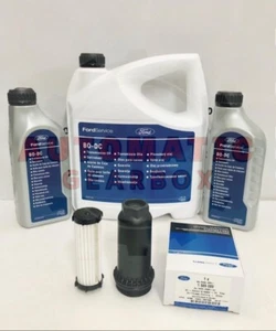 GENUINE FORD KUGA POWERSHIFT 6DCT450 6 SPEED AUTOMATIC GEARBOX OIL 7L FILTER - Picture 1 of 2