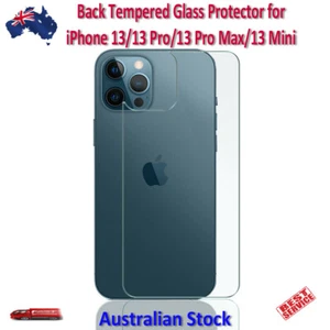 Back Tempered Glass Protector for iPhone 13 / 13 Pro / 13 Pro Max / 13 Mini - Picture 1 of 6