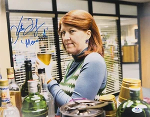 KATE FLANNERY Signed 11x14 Photo THE OFFICE Inscribed "Meredith" - PSA Witnessed - Picture 1 of 4